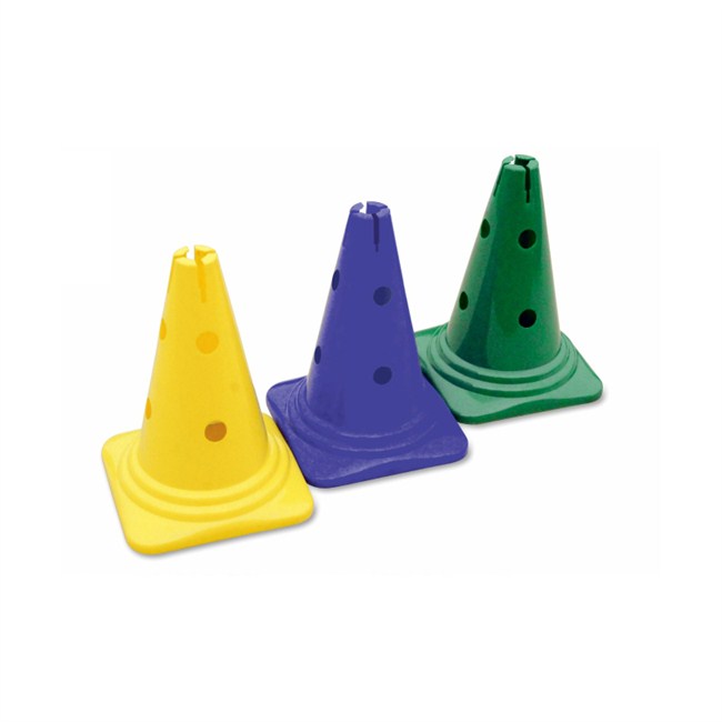 Vinex 12 Inch Hat Shaped Cone Markers (With Hole)